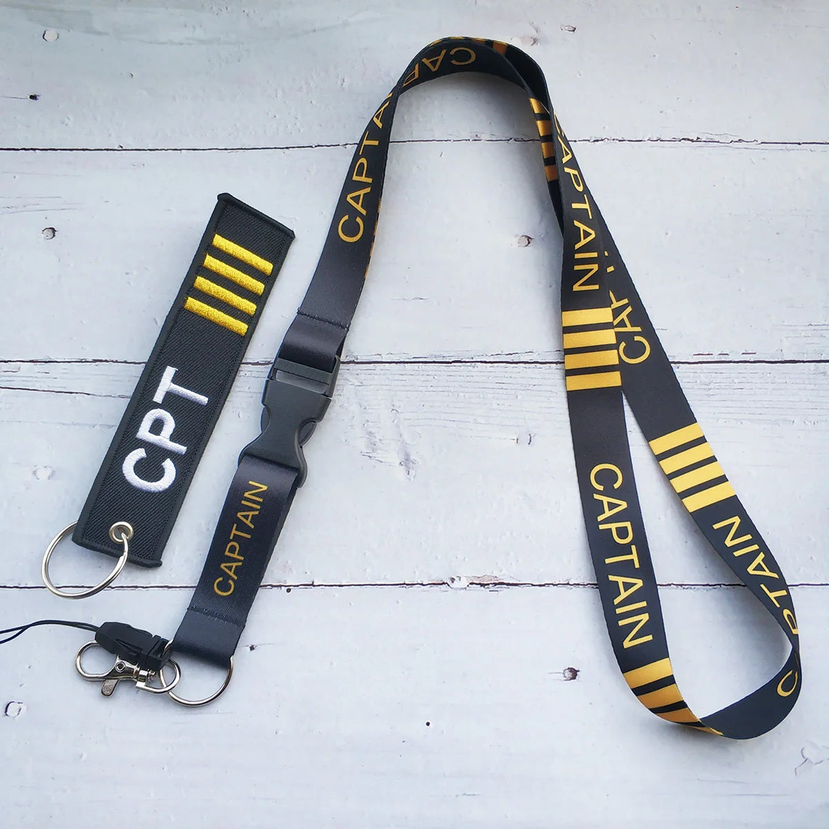 1 Set Engineer Lanyards Neck Strap Phone Chaveiro Key Chain llavero Lanyard for ID Card Holder Flight Crew Gift for Engineer