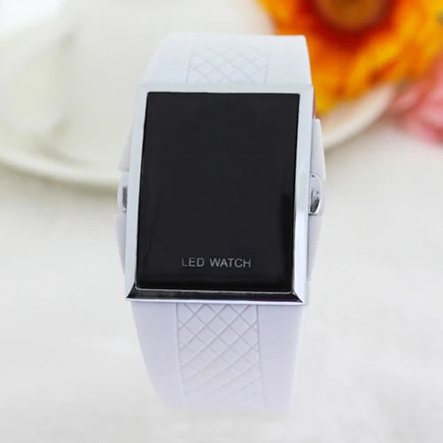 LED Digital Display Square Case Cool Sports Casual Wrist Watch Easy To Read, with LED Light, Sports Dropshipping!
