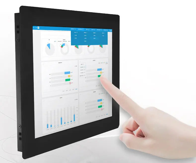 10" 12" 15 Inch Industrial Computer All In One PC Mini Tablet Panel With Resistive Touch Screen Intel Core i3 with Win 10 PRO