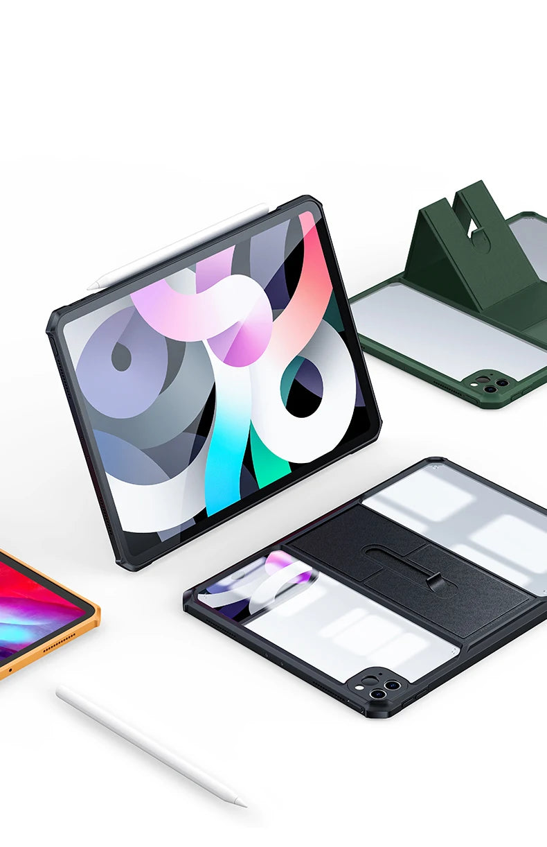 Xundd Case For iPad Air 4 5 Case Shockproof Protective Tablet Holder Case For iPad Pro 10.2 10.9 11 12.9 7 8 9 Mini 4 5 6 Case