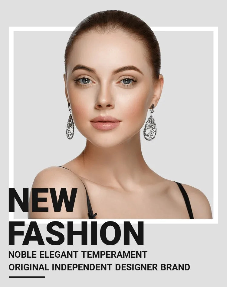 Elegant Women's 925 Silver Earrings Irregular Dripping Type Women's Earrings Fashion Party Jewelry Earrings for Women