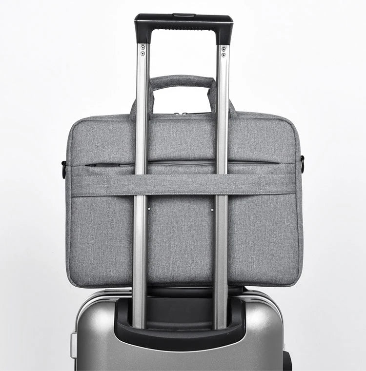 Waterproof Laptop Bag Case 13 14 15 17 Inch Notebook Bag For Macbook Air Pro 13 15 Computer Shoulder Handbag Briefcase Bag