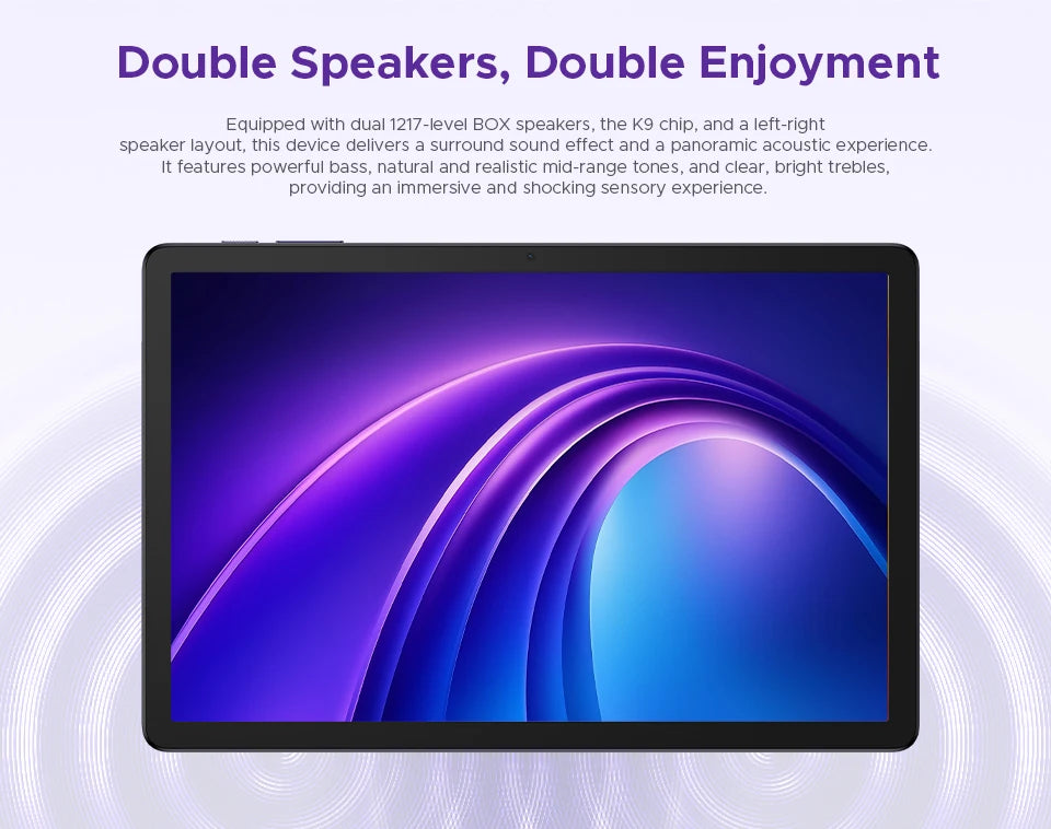 Doogee Tab G6+ 2 in 1 Tablet Pc Android 15 Gemini Ai Dual Speakers 8000Mah Battery 32Gb(8+24) Ram 256Gb Rom Widevine L1 4g Lte