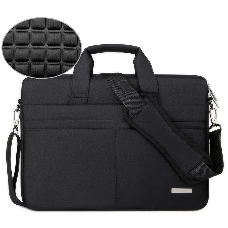 Laptop Bag Sleeve Case Shoulder HandBag Notebook Pouch Briefcases For 13.3 14 15.6 17.3 Inch Macbook Air Pro HP Huawei Asus Dell