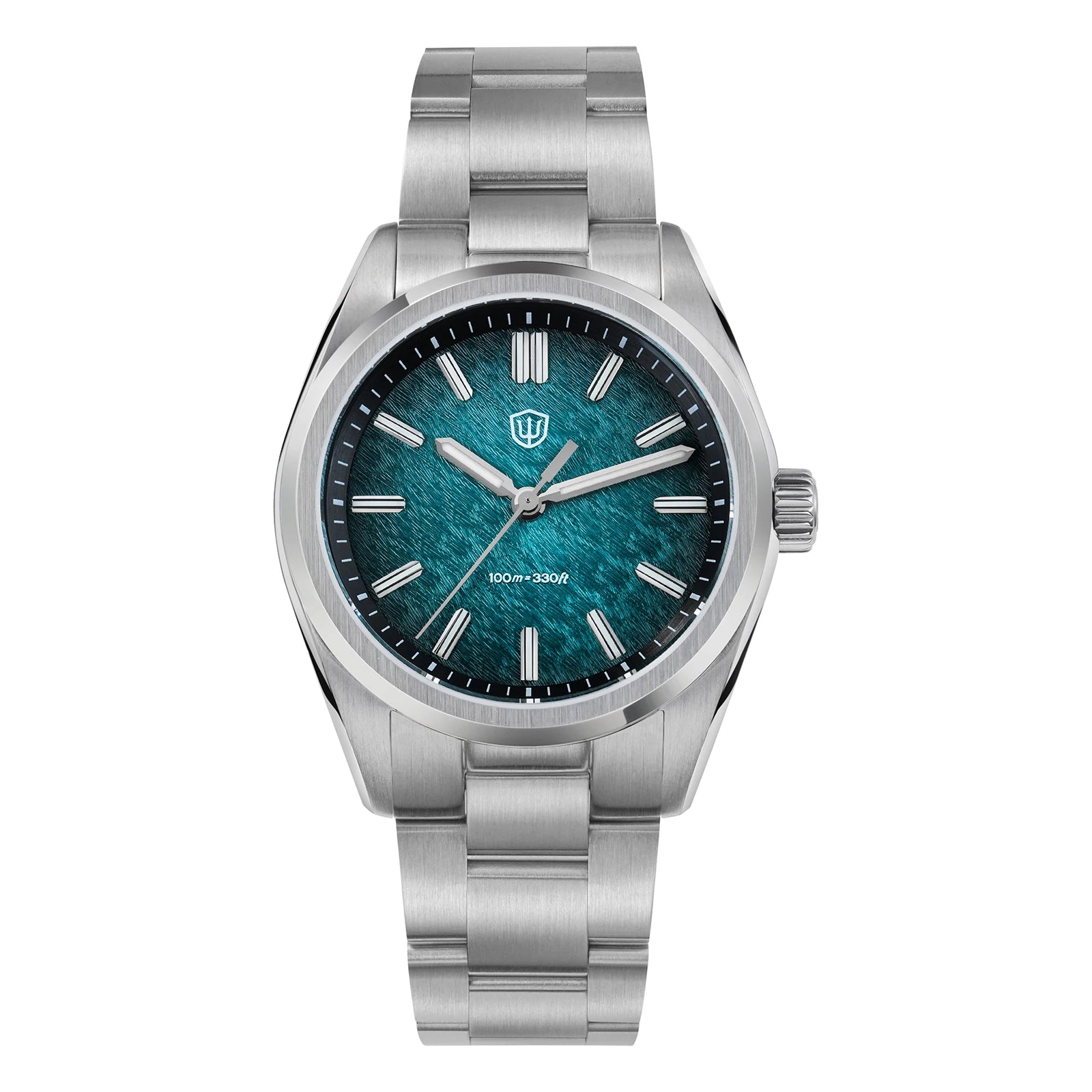 Watchdives WD0003B 36mm Quartz Men Watch VH31 Sweep Seconds Movement Stainless Steel Watches Luminous Waterproof Sapphire