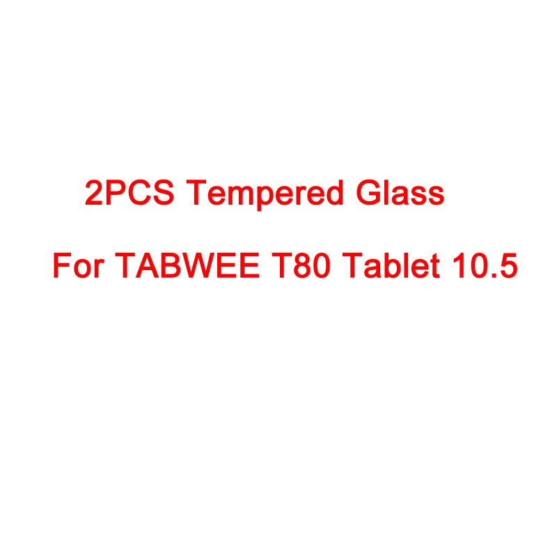 2PCS/Lot For TABWEE T20 10.1'' T90 W90 Tablet 11inch T80 HD Tempered Glass Screen Protectors Film