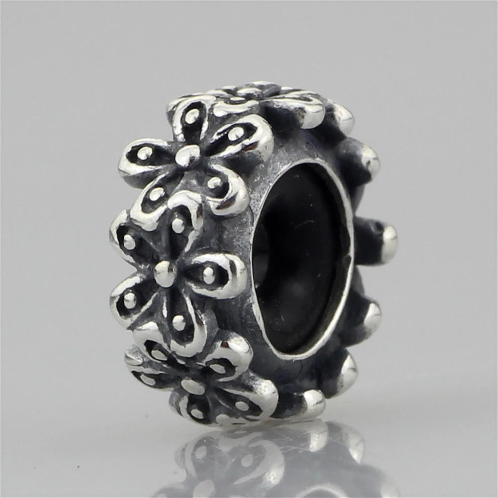 Mistletoe 925 Sterling Silver Cute Sweet Strawberries Stopper Spacer Charm Bead Fit European 3.0mm Bracelet Jewelry