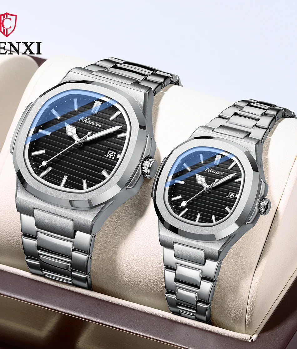 CHENXI 8222 Women Fashion Luxury Quartz Wristwatches Ladies Clock 2025 New Product Man And Women Watch Clock