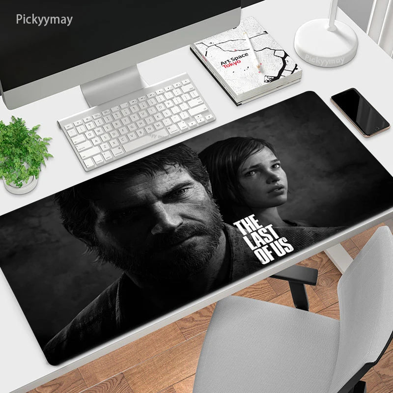Last Of Us Large Mouse Mat Gaming Mousepad Big Gamer Mousepads Nonslip Rubber Keyboard Table Mats Desk Pad HD Mouse Pads XXL