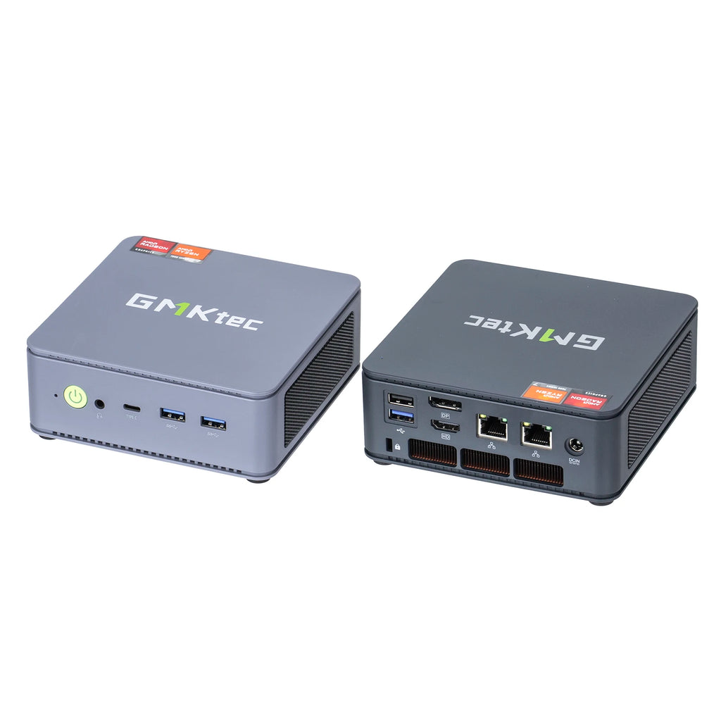 GMKtec Nucbox Mini PC Gamer K6 M6 AMD Ryzen 7 7840HS R5 6600H USB4 2*DDR5 2*PCIE 2*2.5G NUC Desktop Computer Windows 11 WiFi6E