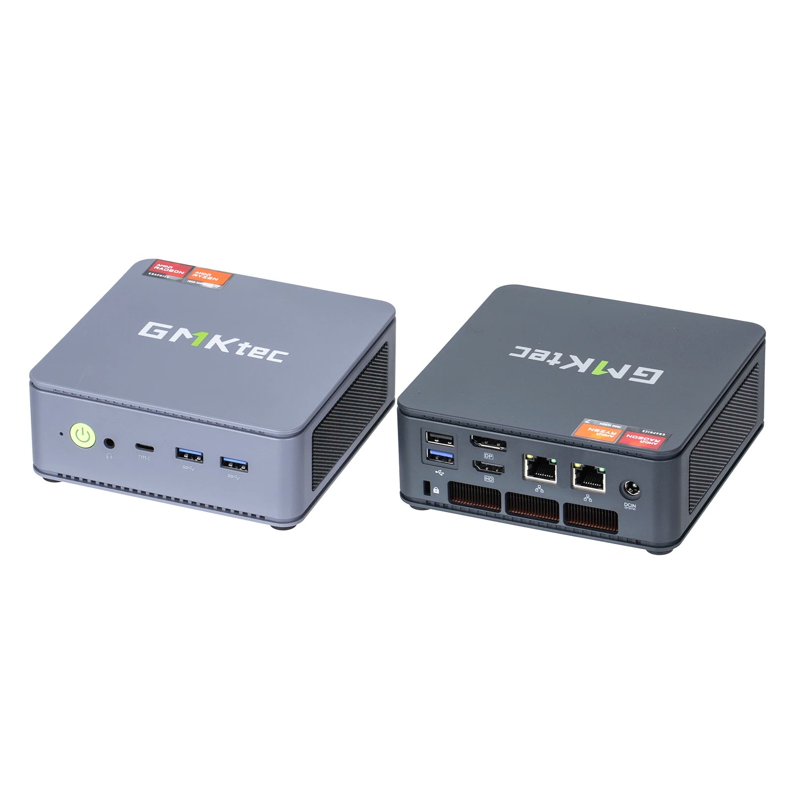 GMKtec Nucbox Mini PC Gamer K6 M6 AMD Ryzen 7 7840HS R5 6600H USB4 2*DDR5 2*PCIE 2*2.5G NUC Desktop Computer Windows 11 WiFi6E