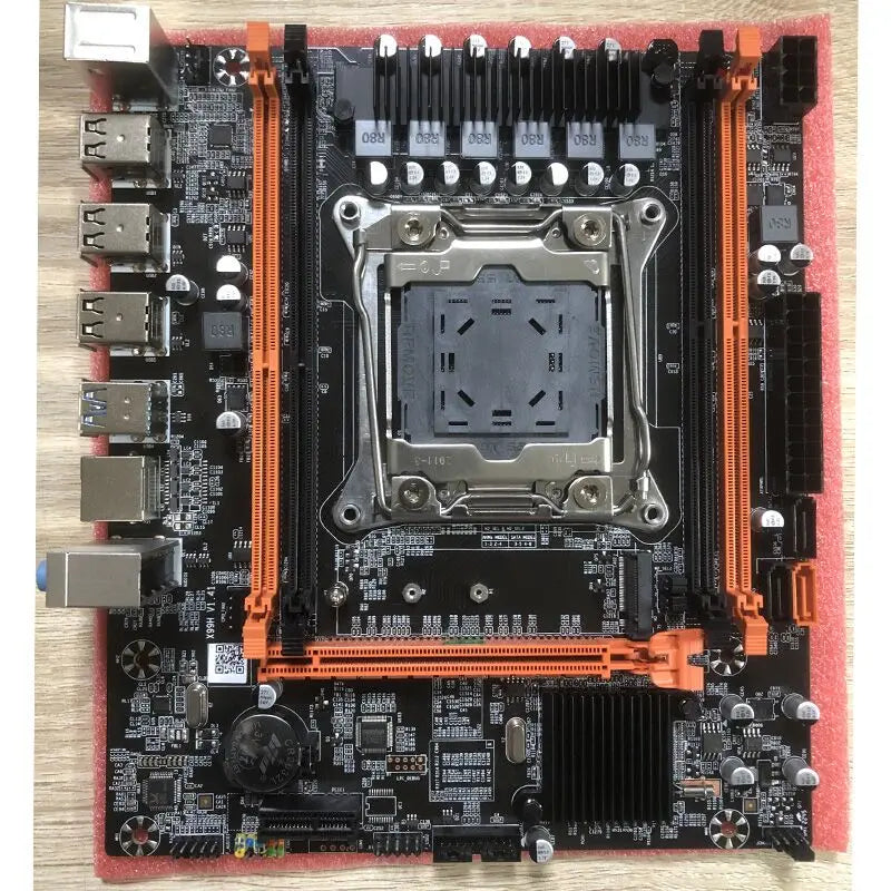 DDR4 2DDR4 DIMM Motherboard Set With Xeon E5 2620 V3 LGA2011-3 CPU 1 * 16GB = 16GB PC4 RAM 3200MHz DDR4 Memory RAM REG ECC