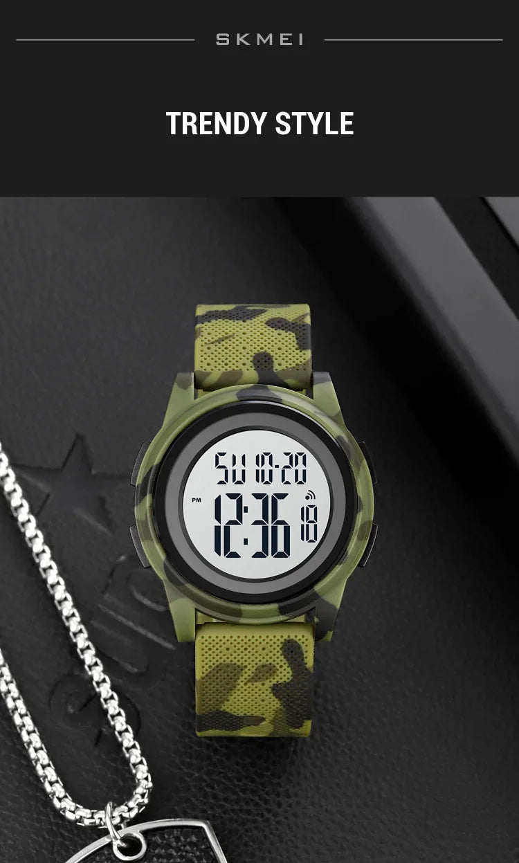 SKMEI 1895 Men LED Light Chrono Alarm Clock 5Bar Waterproof Digital Wristwatch relogio masculino Casual Countdown Sport Watches