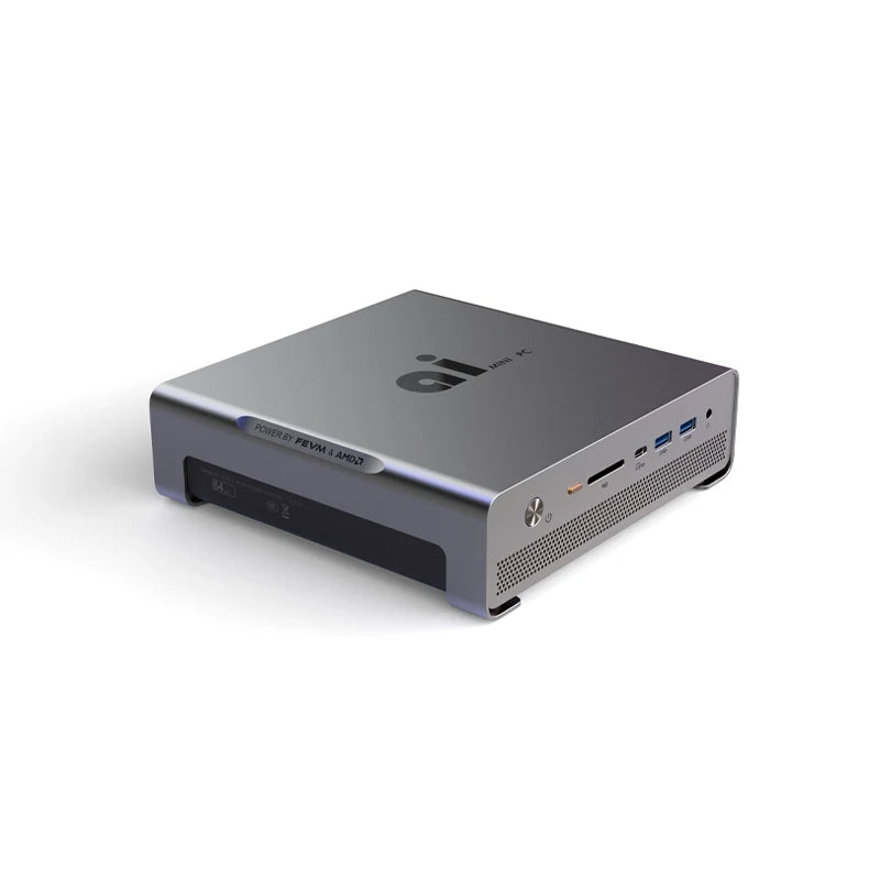 FEVM FA-EX9 AMD Ryzen AI MAX+ 395 Strix Halo 8060S GPU Mini PC LPDDR5X 128GB 8000MHz 70B LLMs Max 120W Power OCulink WiFI7 BT5.3