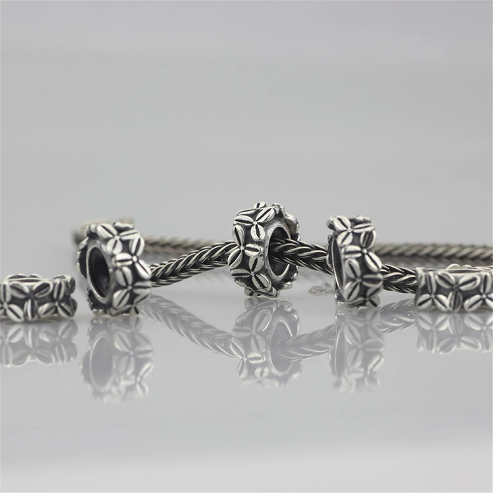 Mistletoe 925 Sterling Silver Cute Sweet Strawberries Stopper Spacer Charm Bead Fit European 3.0mm Bracelet Jewelry