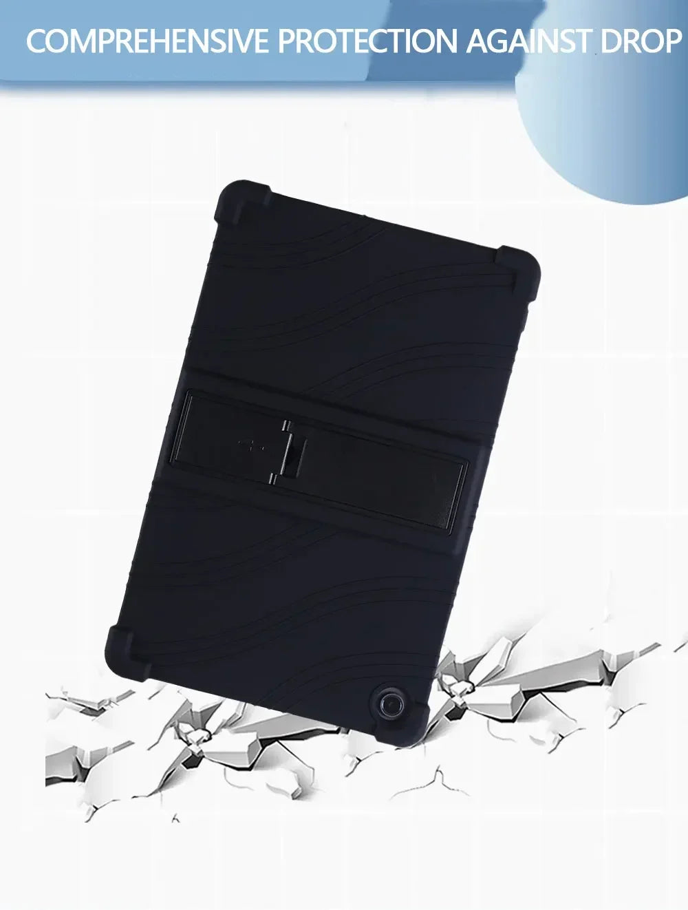 Case For Lenovo Tab 10.1inch TB311FU/ZAEH0063JP  Tablet Safe Shockproof Silicone Stand Cover