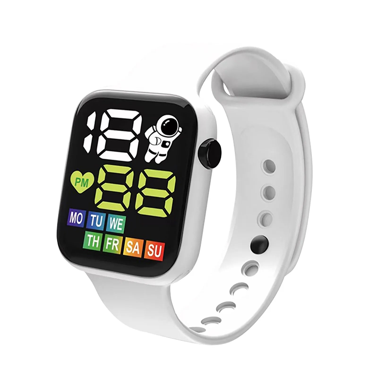 Children's Waterproof Sports Smart Watch Display Week Outdoor Silicone Bracelet Electronic Watch Kids Bracelet Digital Watches