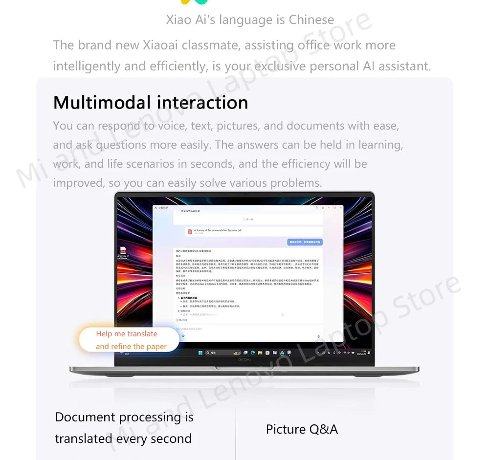 REDMI Book Pro 16 2025 Ultra7-255H 32+1TB 16inch 3.1K 165Hz Grey Screen