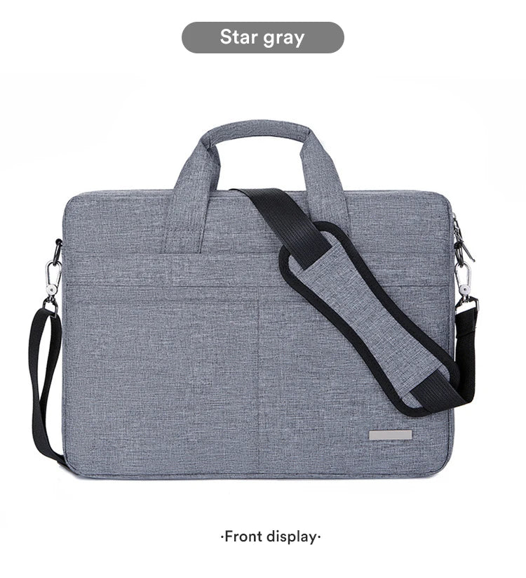 Laptop Bag Sleeve Case Shoulder HandBag Notebook Pouch Briefcases For 13.3 14 15.6 17.3 Inch Macbook Air Pro HP Huawei Asus Dell
