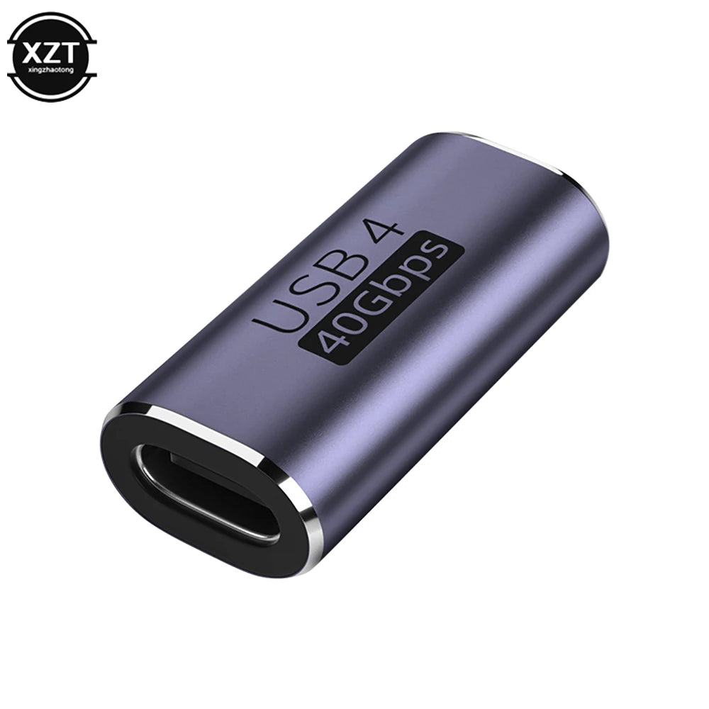 USB 4.0 40Gbps Data Transfer Thunderbolt 4 8K 60Hz Type C Male to Female Connector Extender for Mobile Phone Laptop