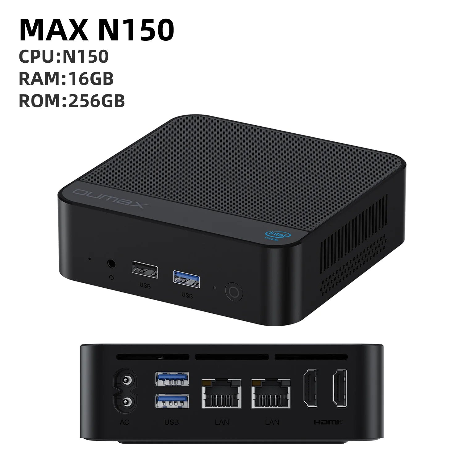 MINI Computer Twin Lake N150 Alder N95 8GB/16GB DDR4 256GB SSD Windows 11 Pro 4K HDMI 2.0 WIN11 NUC HTPC GK mini