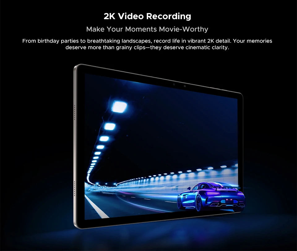 Doogee Tab E3+ 2 in 1 Tablet Pc Gemini Ai 12"" 2K Display Android 15 32Gb Ram(8+24) 256Gb Rom 8800Mah Battery Helio G100 Tabletpc