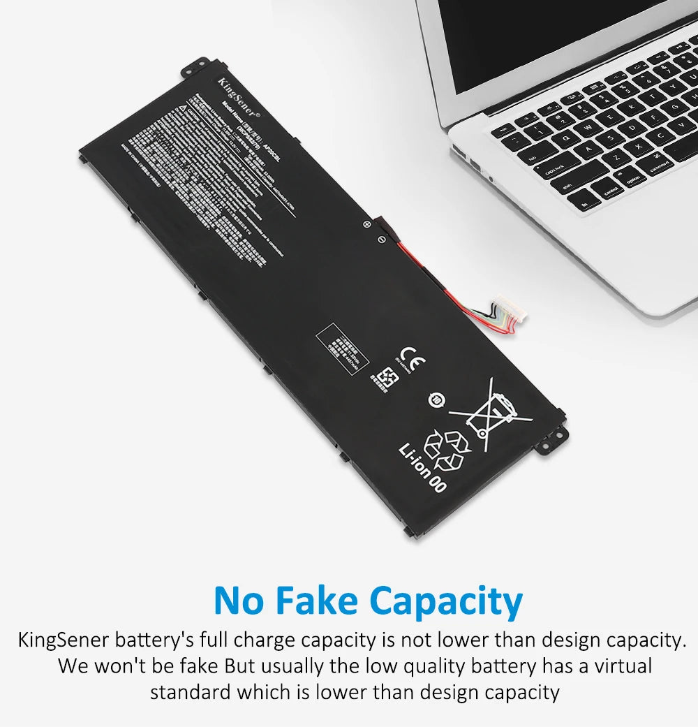 KingSener AP20CBL Laptop Battery For Acer Aspire 5 A515-46-R14K TravelMate Spin B3 TMB311RNA-32 Swift 3 SF314-43 SF314-43-R8H2
