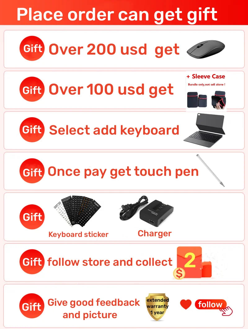 Big Sales 10.1 INCH W102 Windows 10 System Mini Notebook 2GRAM+32GROM Dual Camera  5000mAh WIFI Quad Core