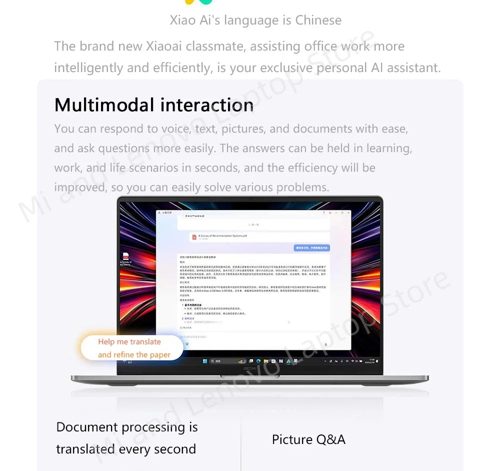 REDMI Book Pro 16 2025 Ultra5-225H 32GB+1TB 2.5K 120Hz Screen Grey