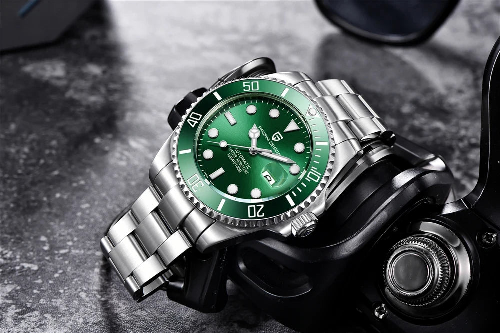 PAGANI Design Men Watches Automatic Mechanical Watch NH35 Stainless Steel 100M Sapphire Glass AR coating PD1639