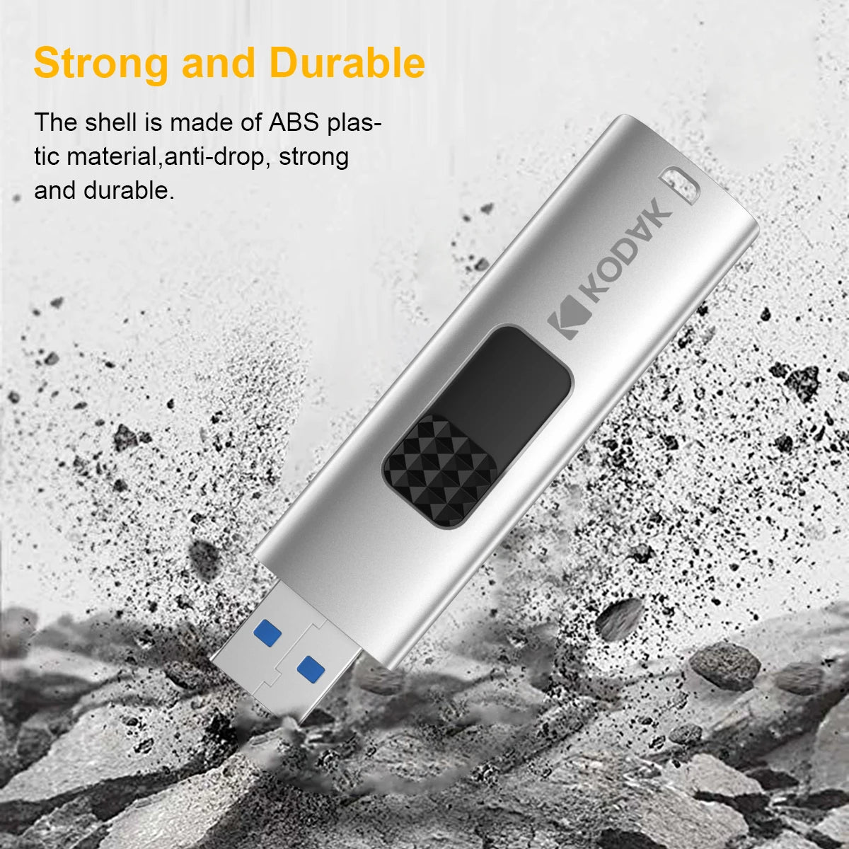 Kodak 256GB USB 3.0 Flash Drive High Speed -Portable Thumb Drive for PC/Laptop/TV, Photo Video Storage, Data Transfer, Plug&Pla