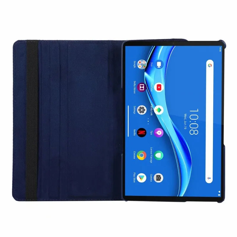 For Lenovo Tab K10 Case 10.3 Inch TB-X6C6F 360 Degree Rotating Flip Stand for Lenovo K10 Case for Lenovo Tab K10 Tablet Case