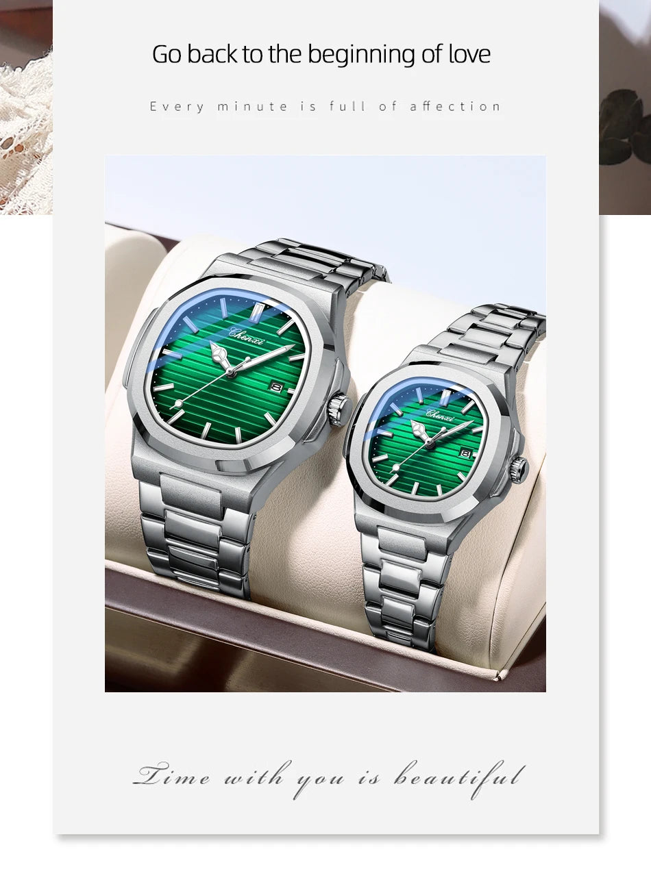 CHENXI 8222 Women Fashion Luxury Quartz Wristwatches Ladies Clock 2025 New Product Man And Women Watch Clock