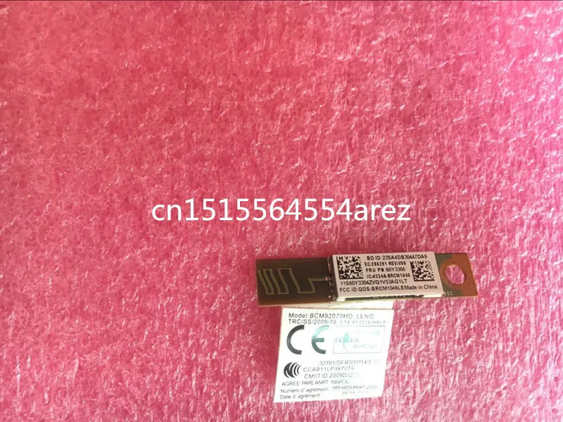 Original 4.0 Bluetooth Module w/Screw for Lenovo ThinkPad X230 X220 T410 T420 T430 T530 T510 T520 W510 W520 W530 60Y3303 60Y3305