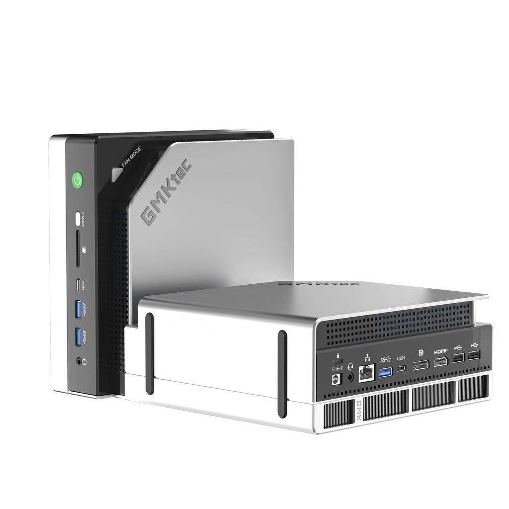 GMKtec MINI PC EVO-X2 Windows11 Pro DDR5 8000MHz PCle 4.0 M.2 2280 SSD 2.5G LAN HDMI2.0 USB4.0*2 WIFI7 BT5.4 Desk Gamer Computer