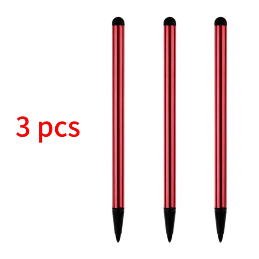 1-3 Pcs Universal Capacitive Stylus Pen Dual Tip 2 in 1 Portable for Samsungfor Xiaomi Android Tablets Phones Touch Screen