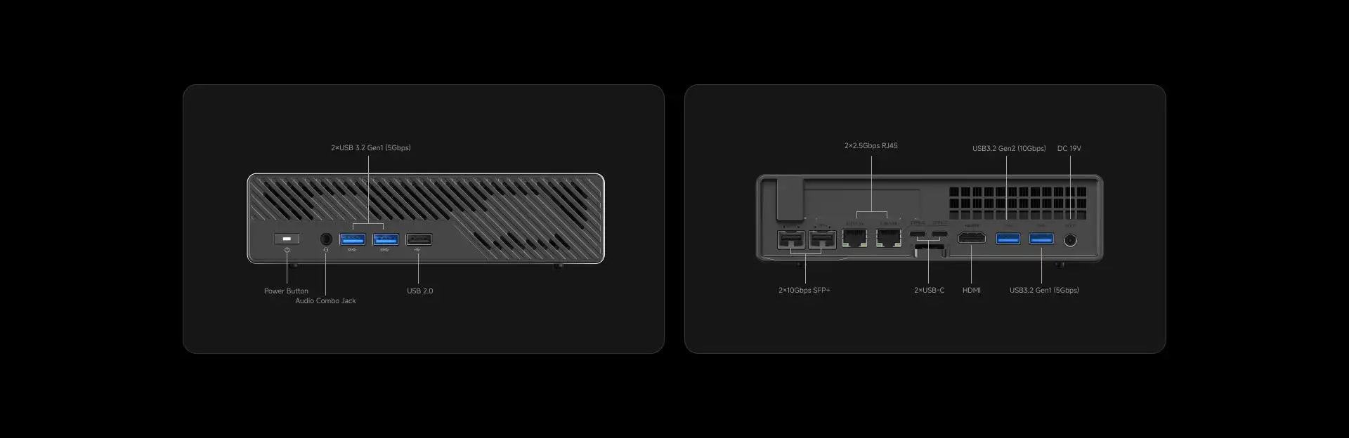 2x10G SFP Mini PC MINISFORUM MS-A2 AMD Ryzen 9 9955HX 7940HX 2.5G LAN 3*NVMe Windows 11 Workstation Mini Gamer Computer WiFi6E