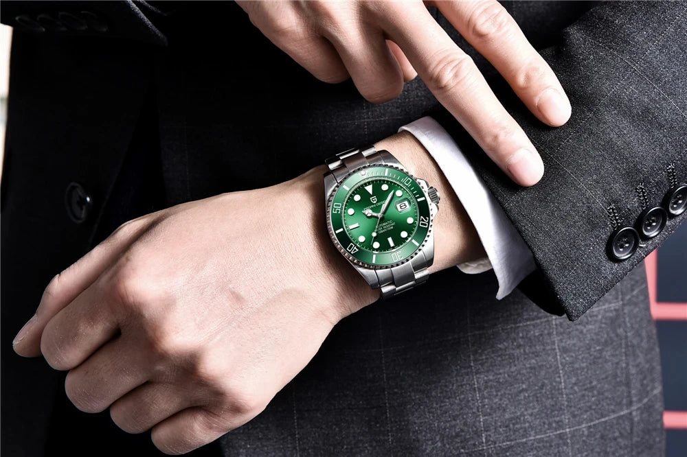 PAGANI Design Men Watches Automatic Mechanical Watch NH35 Stainless Steel 100M Sapphire Glass AR coating PD1639