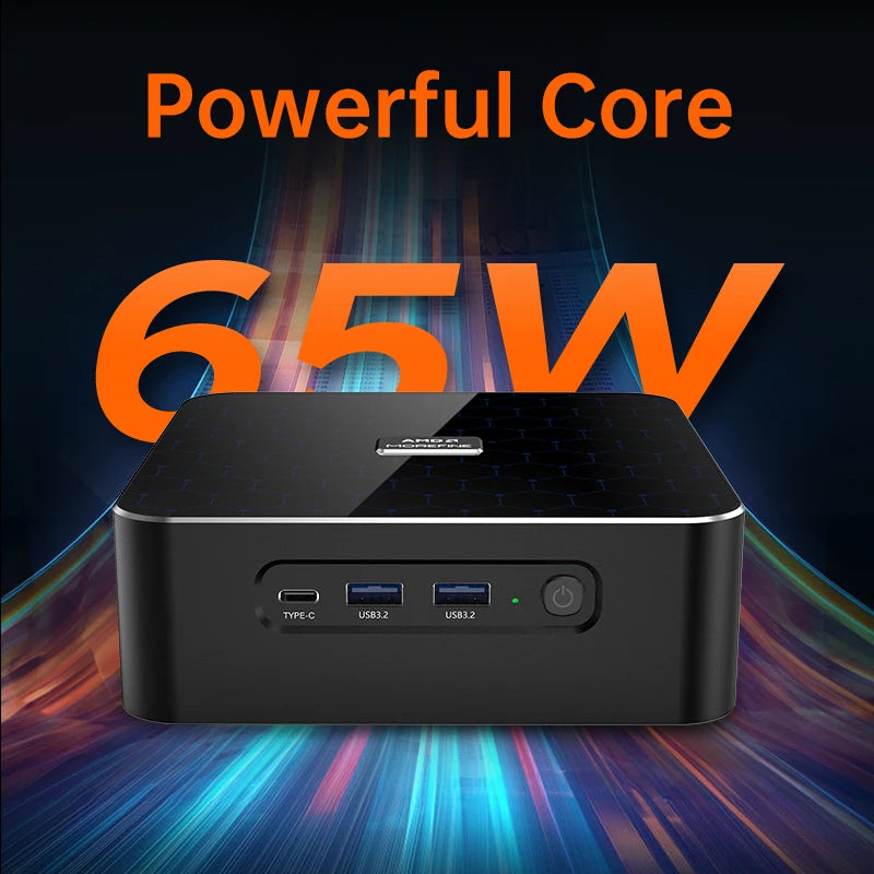 MOREFINE M600 AMD CPU 8945HS/8845HS/8645HS Mini PC 512GB Mini Computer 64G DDR5 PCIe4 Gaming Computer PC Gamer WIFI6 WIN11PRO
