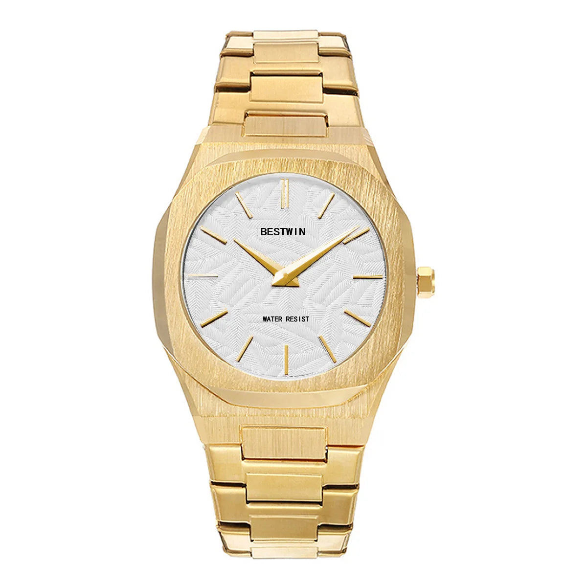 Gold Men Stainless Steel Watches 2025 For Men Quartz Watches Top Brand Luxury Men Wrist Watches High Quality Male Clock Business
