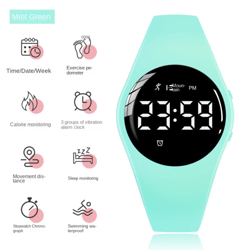 Waterproof Kids Watches Digital Sport Watch for Girls Boys Fitness Tracker with Alarm Clock Stopwatch for Teens Ages 5-12