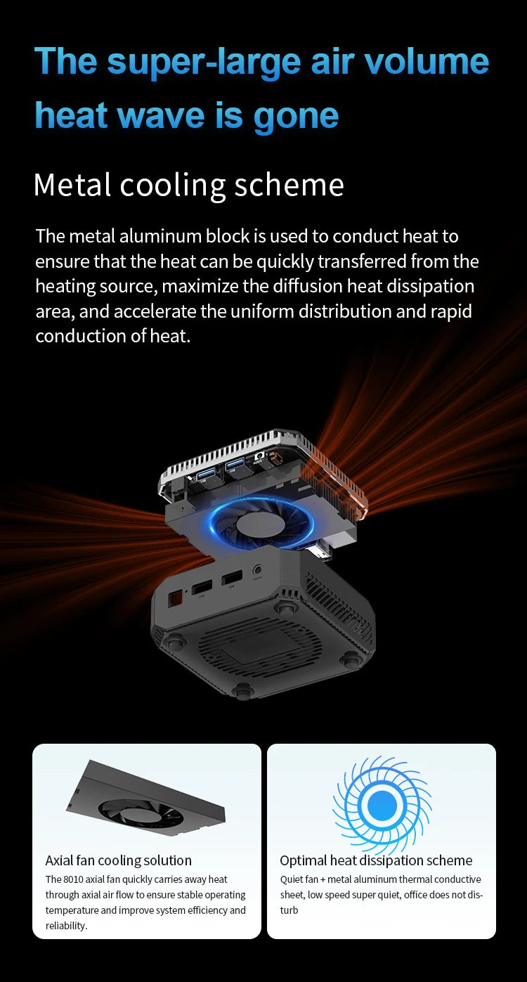 FIREBAT T2 Mini PC Gamer Intel N150 CPU Windows 11 Mini PC Gaming DDR4 16GB RAM 512GB SSD WIFI5 BT4.2 Desktop Computer minipc