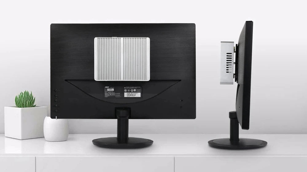 Helorpc Industrial Mini PC with Inter Core i5-5200U Support Windows10 Linux Pfense with 4xUSB3.0 4xUSB2.0 1xHDMI 1xVGA Computer