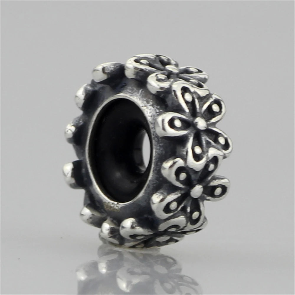 Mistletoe 925 Sterling Silver Cute Sweet Strawberries Stopper Spacer Charm Bead Fit European 3.0mm Bracelet Jewelry