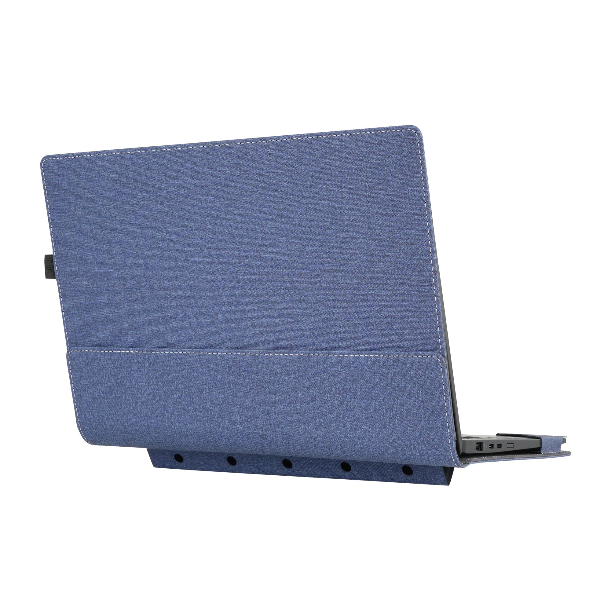 Laptop Case Cover For Lenovo Yoga Slim 7 14AKP10 /14ILL10 / 7i (14'', Gen 10) PU Leather Protective Bag with Foldable Cooling
