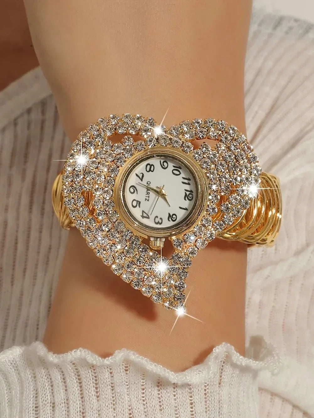 Women Watches Gold Watch Ladies Wrist Watches Luxury Brand Rhinestone Womens Bracelet Watches Female Relogio 시계