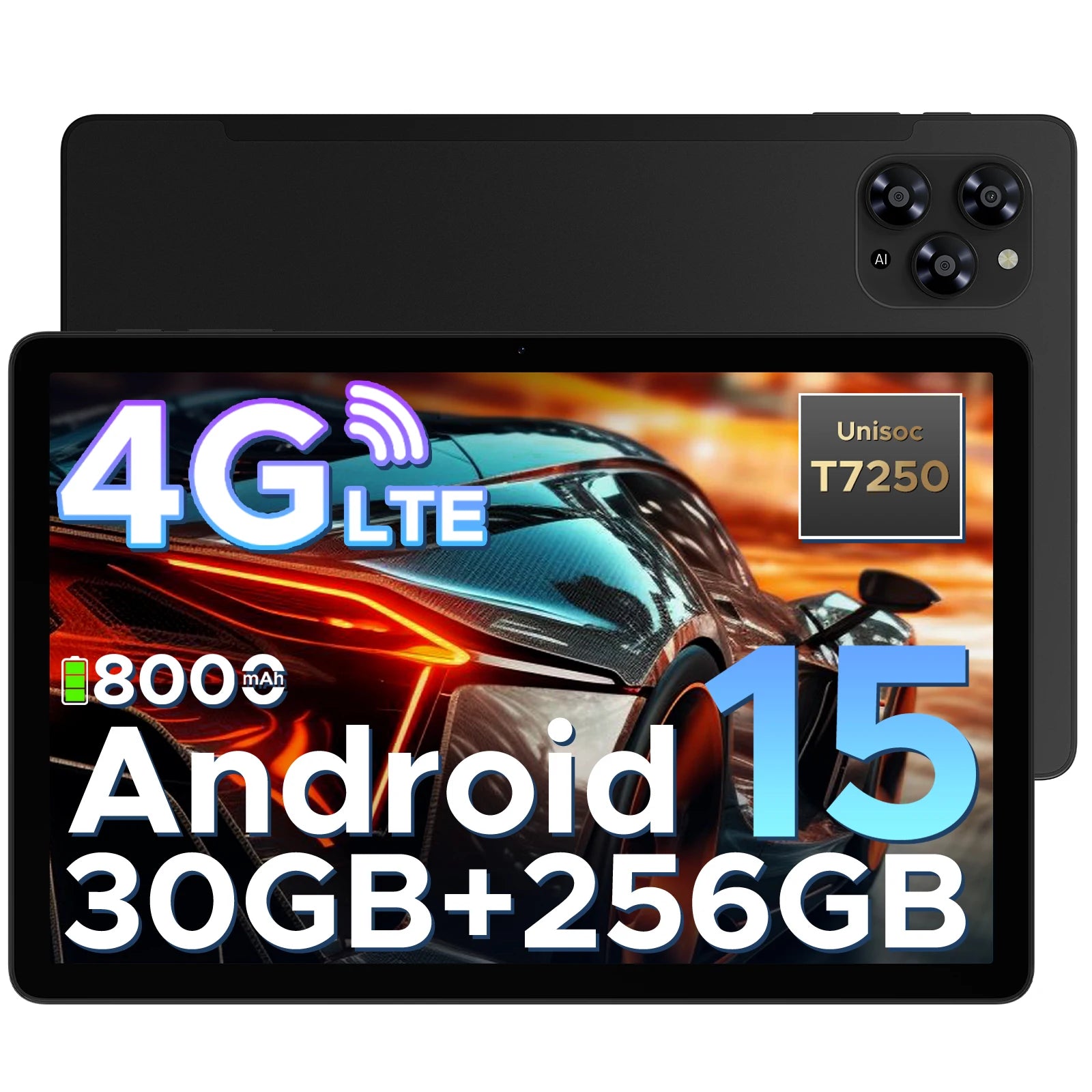 Doogee Tab G6 Tablet Pc 11 Inch Android 15 30Gb Ram(6+24) 256Gb Rom 8000Mah Battery Dual Speakers Support Widevine L1 Tablet Pc