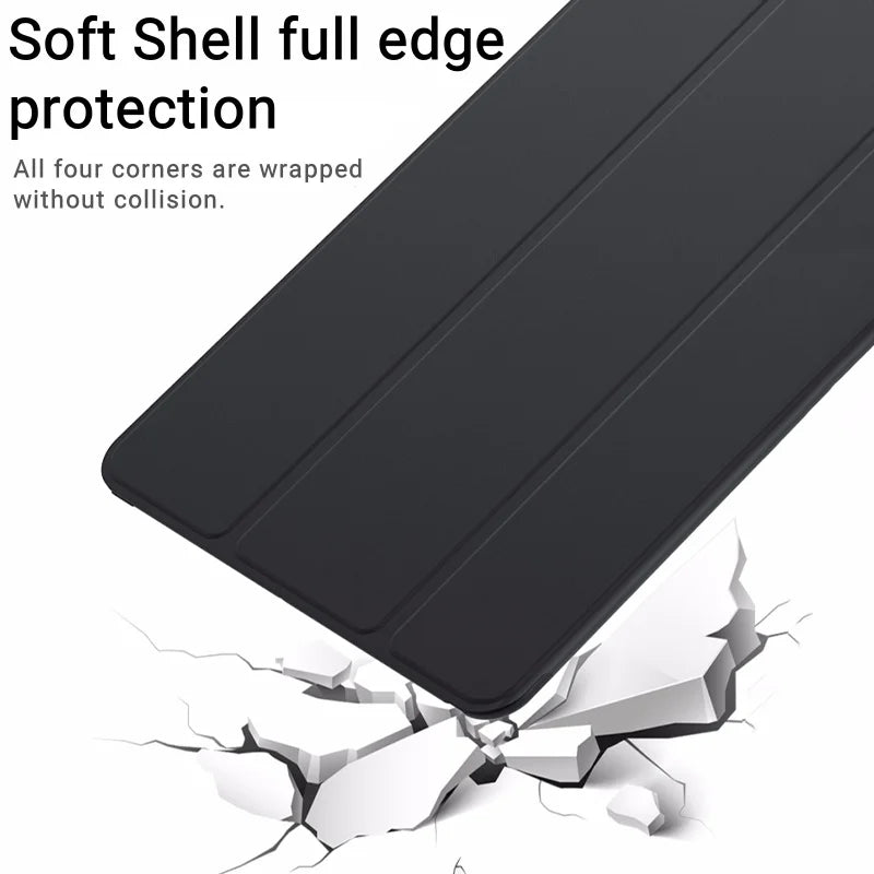 For Lenovo Idea Tab Pro Case 12.7 inch Folding Stand Magnetic Soft Silicone Back Cover For Lenovo idea tab pro 2025 tb373fu Case
