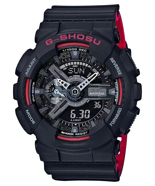 Sport Electronic Digital Unisex Watch Large Dial Fully Functional Dual Display World Time Oak Series