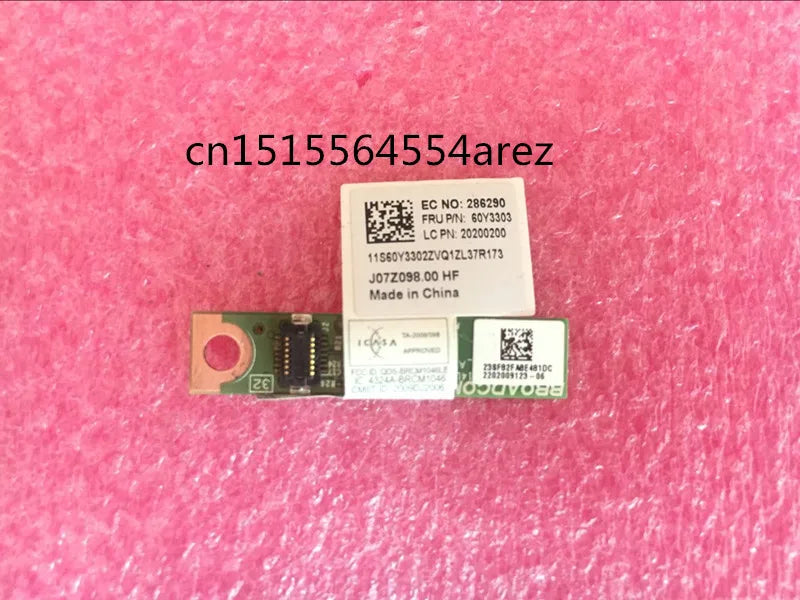 Original 4.0 Bluetooth Module w/Screw for Lenovo ThinkPad X230 X220 T410 T420 T430 T530 T510 T520 W510 W520 W530 60Y3303 60Y3305